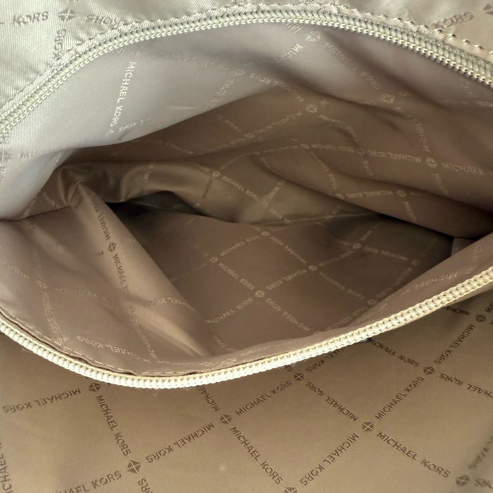 Michael Kors Signature Brown and Tan Tote - Picture 15 of 15